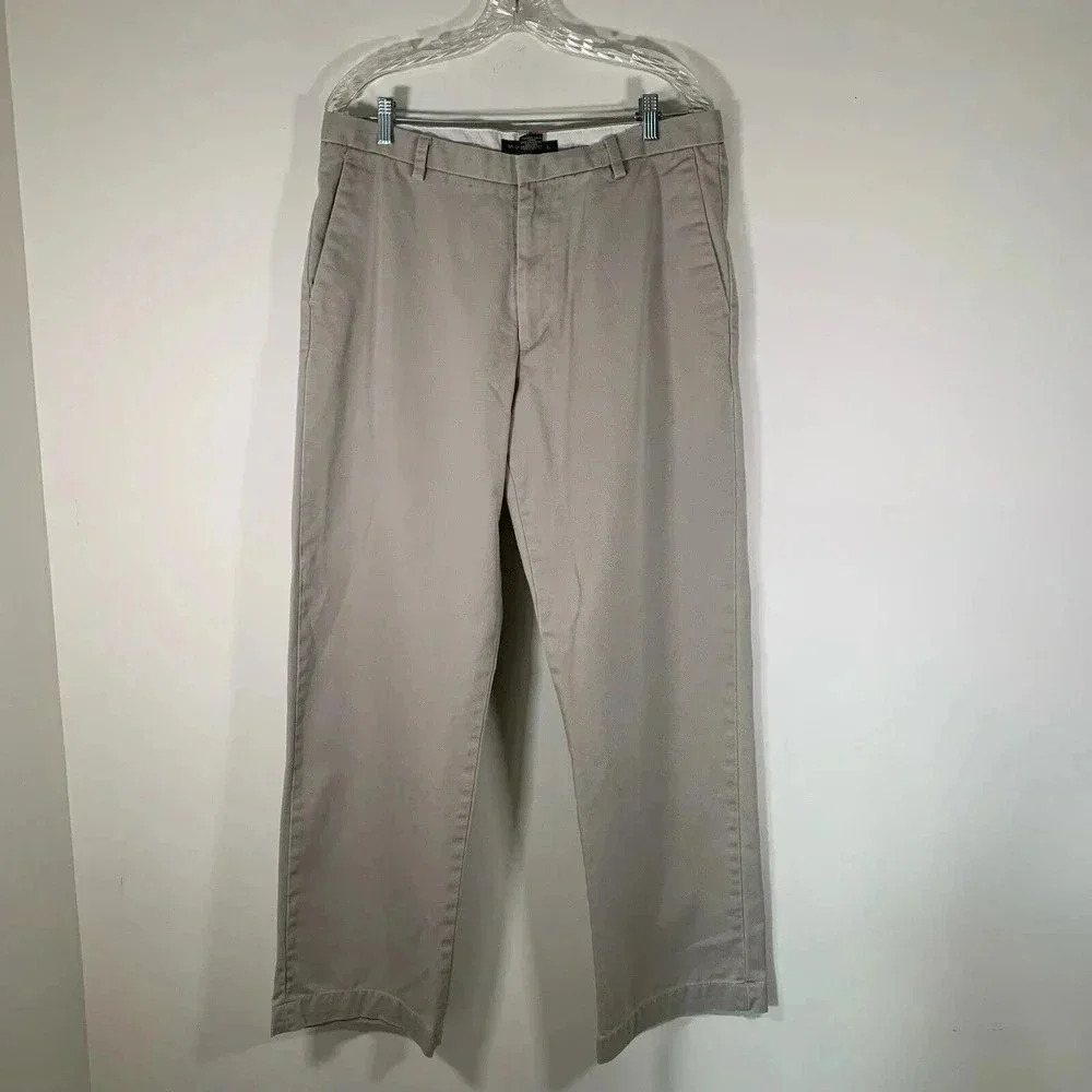 Banana Republic Khakis Pants Men’s 34 X 32 Beige Straight Leg